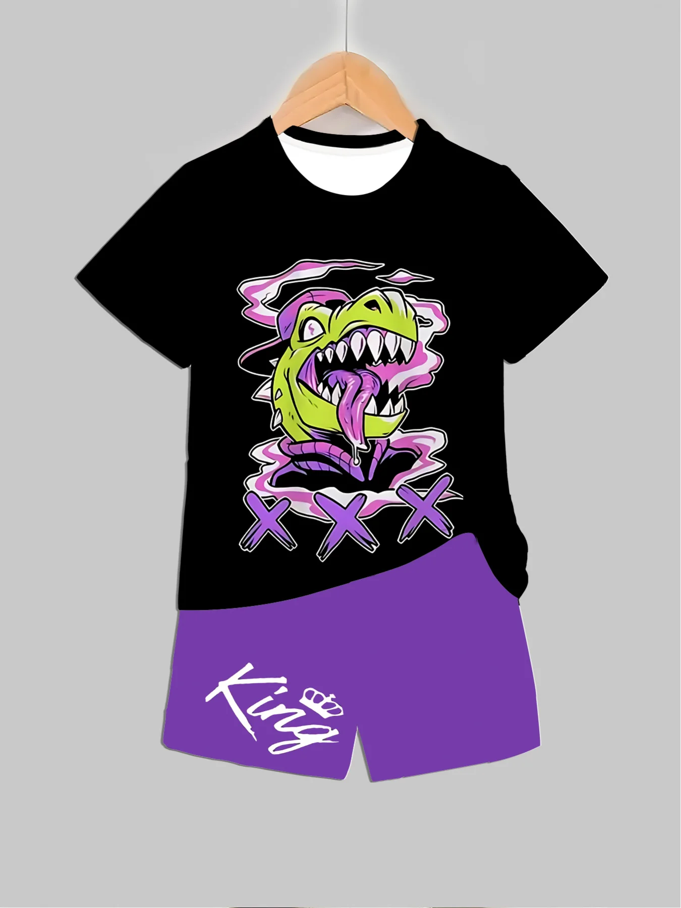 Baby Clothing Usa - Nouvelles tenues imprimées dinosaures, hauts +