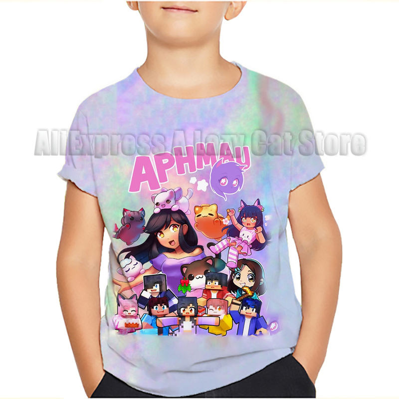Aphmau-T-shirt manches courtes - Baby Clothing Dividers avis et prix