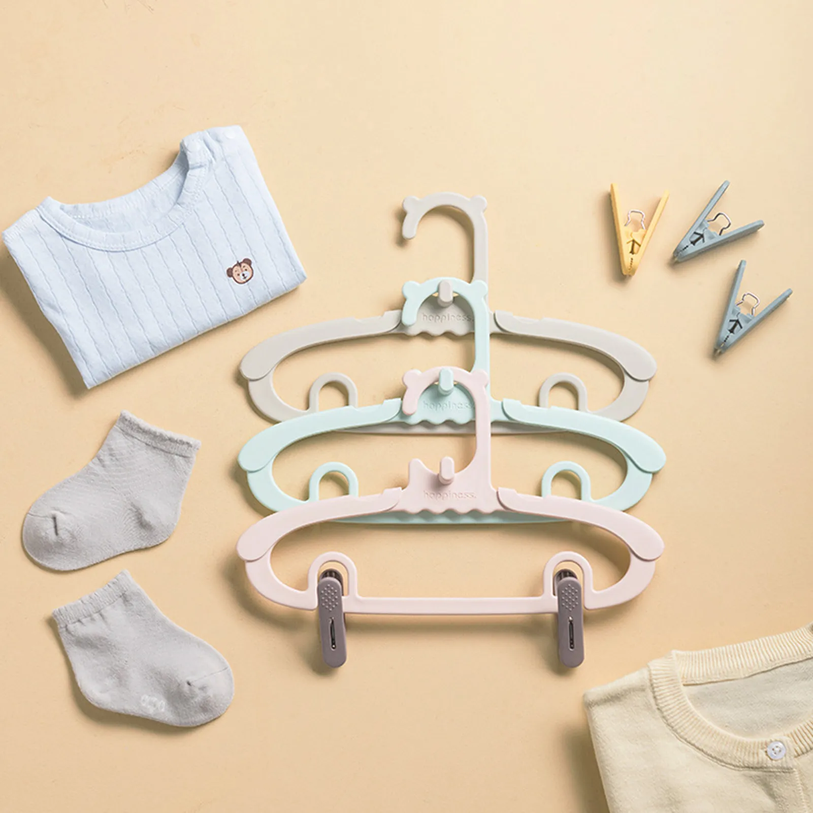 Cintres réglables pour vêtemen - Baby Clothing Hanging Rack avis et prix