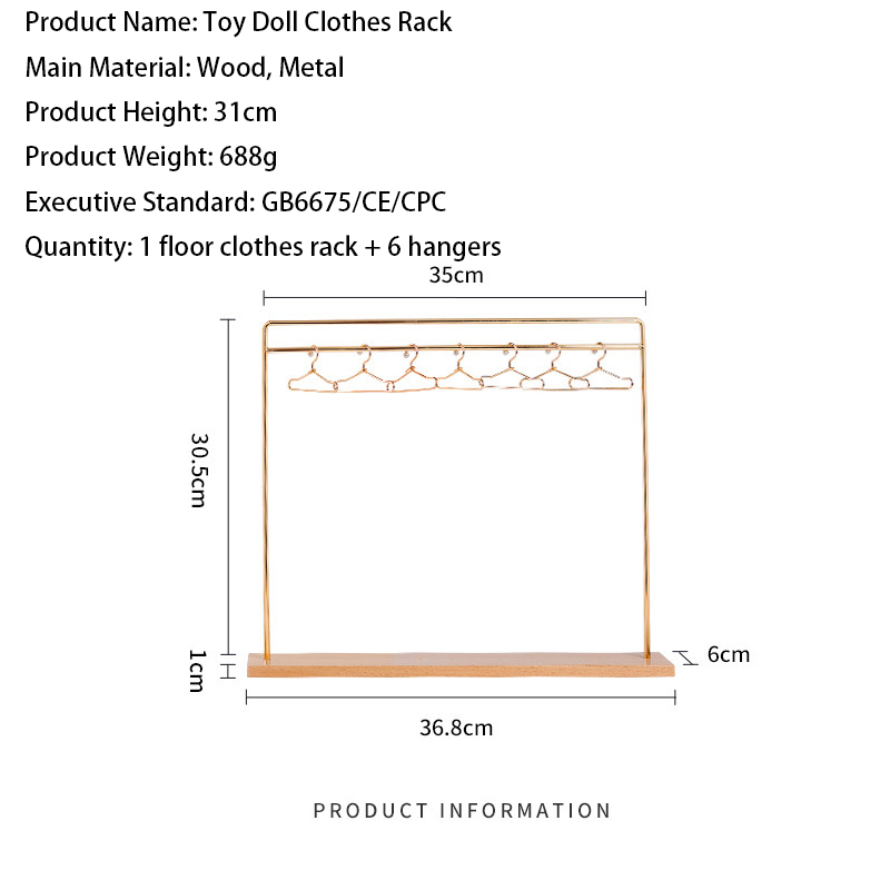 Supermodèle BABI poupée access - Baby Clothing Hanging Rack avis et prix