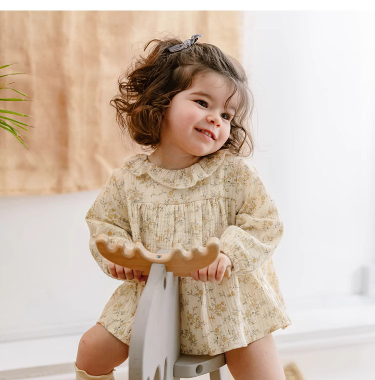 Robes florales en coton biolog - Baby Clothing Organic avis et prix